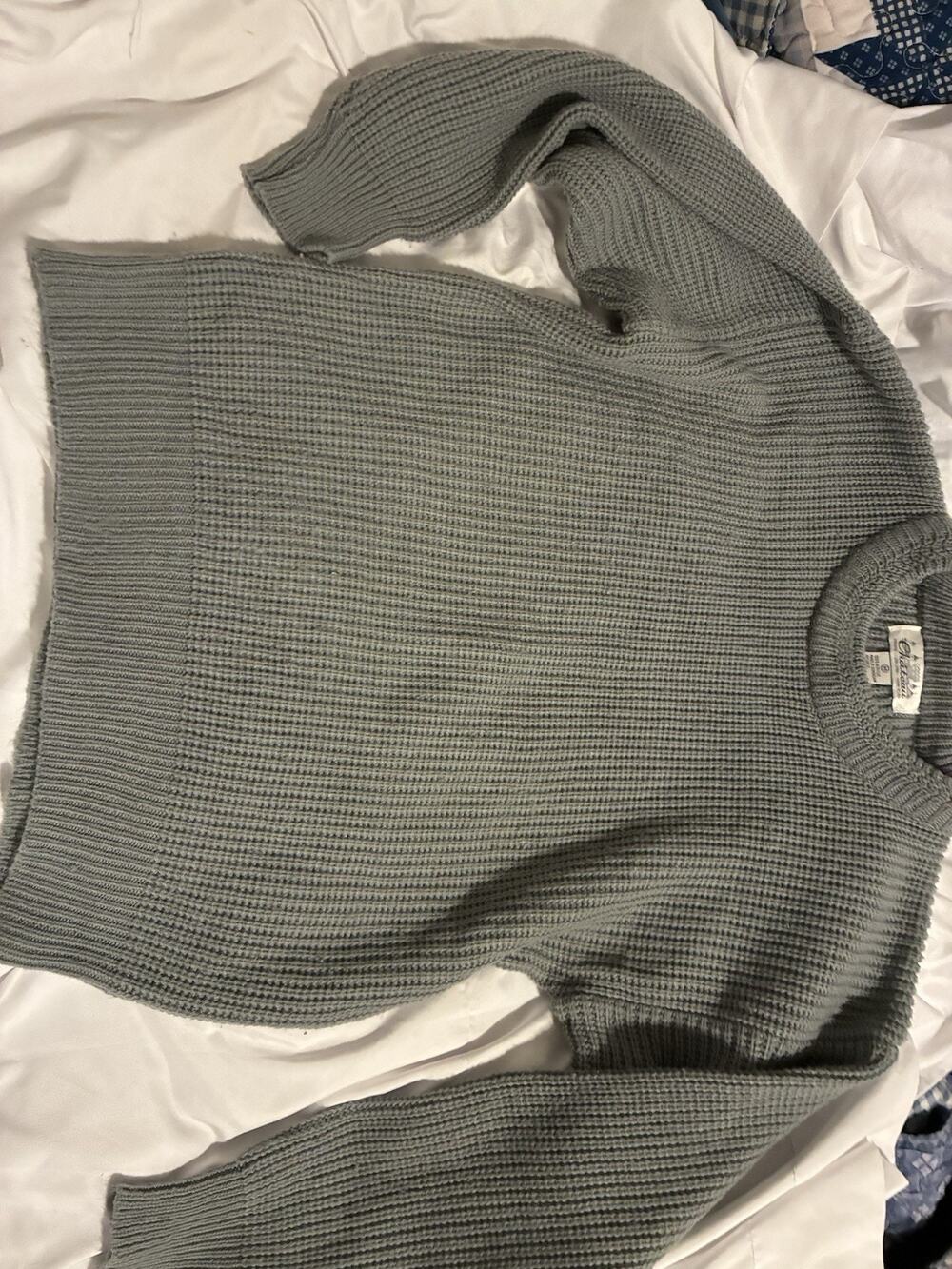 chateau Pullover Grey Size M 100% Acrylic